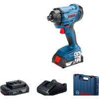 Bosch GDR 180-LI Professional 06019G5123 (с 2-мя АКБ, кейс)