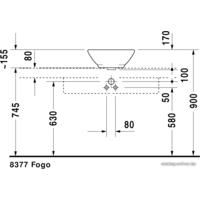 Duravit Bacino 42x42 (0325420000) Image #4