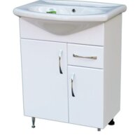 СанитаМебель Тумба Камелия 65.21 Д2 с умывальником Новая Грань 64