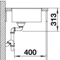 Blanco Subline 400-F (белый) Image #4