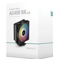 Кулер для процессора DeepCool AG400 BK ARGB R-AG400-BKANMC-G-2 - Превью изображения №10 — Интернет-магазин Your Sale