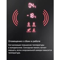 Холодильник MAUNFELD MFF200NFSBE - Превью изображения №22 — Интернет-магазин Your Sale