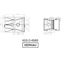 Кухонная мойка Kernau KGS O 4565 1B1D Deep Black - Превью изображения №6 — Интернет-магазин Your Sale