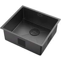 Кухонная мойка ZorG Zerox 49 U / IF Zurinox PVD Gunblack - Превью изображения №2 — Интернет-магазин Your Sale