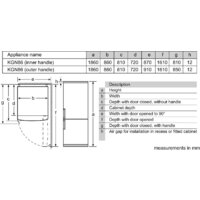 Холодильник Bosch Serie 6 KGN86AIDR - Превью изображения №7 — Интернет-магазин Your Sale