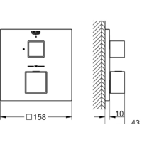 Grohe Grohtherm Cube 24153000 Image #5
