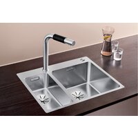 Blanco Andano 340/180-IF/A 525247 (с клапаном-автоматом, сатин) Image #2