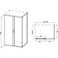 Alex Baitler 120x90x200 AB14120B4 Image #4
