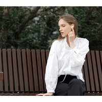 Наушники Edifier TWS330 NB (белый) - Превью изображения №5 — Интернет-магазин Your Sale