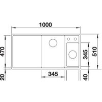 Blanco Axia III 6 S (разделочная доска из стекла, серый беж) Image #4