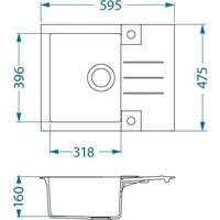 Кухонная мойка Alveus Rock 30 4213002 - Превью изображения №2 — Интернет-магазин Your Sale