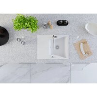 Кухонная мойка Kernau KGS O 4565 1B1D Pure White - Превью изображения №6 — Интернет-магазин Your Sale