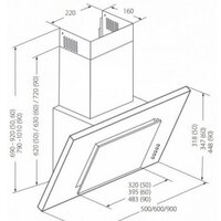 Кухонная вытяжка Akpo Optima 60 WK-4 (черный) - Превью изображения №2 — Интернет-магазин Your Sale