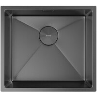 Кухонная мойка ZorG Zerox 49 U / IF PVD Gunblack - Превью изображения №3 — Интернет-магазин Your Sale