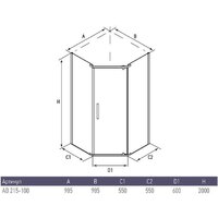 Alex Baitler AB245-100 100x200 Image #4