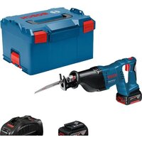 Bosch GSA 18V-LI Professional 060164J00B (с 2-мя АКБ, кейс)