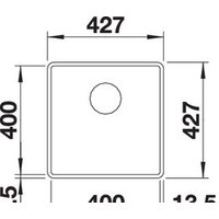 Blanco Subline 400-F (антрацит) Image #3