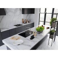 Кухонная мойка Kernau KGS O 6078 1B1D Black Metallic - Превью изображения №7 — Интернет-магазин Your Sale
