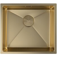 Кухонная мойка ZorG Zerox 49 U / IF PVD Gold - Превью изображения №3 — Интернет-магазин Your Sale