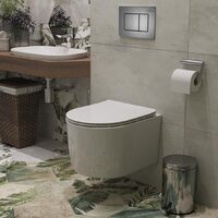 Roxen Simple Compact в комплекте с инсталляцией StounFix Dual Fresh 6 в 1 954681 (кнопка: оружейная сталь) Image #11