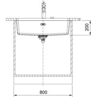 Franke Maris MRG 110-72 125.0687.262 (каменный серый) Image #3