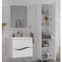 Volna Тумба с умывальником Grey 80.2Y Маринда 80 (подвесная) Image #4