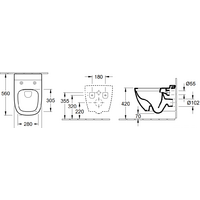 Villeroy & Boch Antheus 4608R0R1 Ceramic Plus Image #2