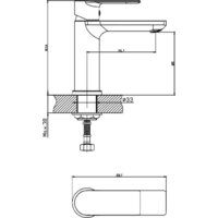 Смеситель Haiba HB12505 - Превью изображения №2 — Интернет-магазин Your Sale