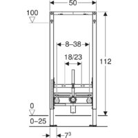Инсталляция для биде Geberit Duofix 111.510.00.2 - Превью изображения №3 — Интернет-магазин Your Sale