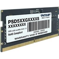 Patriot Signature Line 32ГБ DDR5 SODIMM 5600 МГц PSD532G56002S Image #3