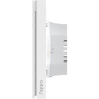 Умный выключатель Aqara Smart Wall Switch H1 одноклавишный без нейтрали (серый) - Превью изображения №5 — Интернет-магазин Your Sale