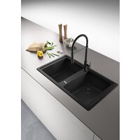 Кухонная мойка Franke Basis BFG 620-34-34 114.0741.179 (оникс) - Превью изображения №2 — Интернет-магазин Your Sale