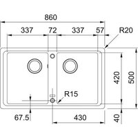 Кухонная мойка Franke Basis BFG 620-34-34 114.0741.179 (оникс) - Превью изображения №3 — Интернет-магазин Your Sale