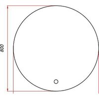 ЗОВ Зеркало 203-80 ZP203LED80 Image #5