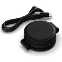 Беспроводное зарядное Satechi OntheGo 3-in-1 Charger ST-QTG31K (черный) - Превью изображения №2 — Интернет-магазин Your Sale