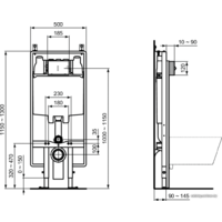 Ideal Standard Prosys 80M Frame R014367 Image #2