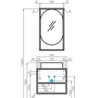 Акватон Тумба Фабрик 65 под умывальник Джой-3 (дуб кантри) Image #4
