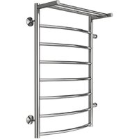 TERMINUS Классик П8 500x800 с полкой (боковое подключение 50, хром)