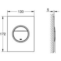 Grohe Nova Cosmopolitan S 37601000 (хром) Image #2