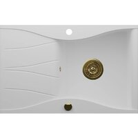 Кухонная мойка Kernau KGS O 6078 1B1D Pure White - Превью изображения №3 — Интернет-магазин Your Sale