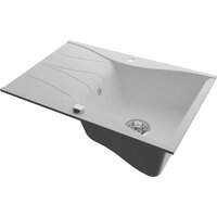 Кухонная мойка Kernau KGS O 6078 1B1D Pure White - Превью изображения №2 — Интернет-магазин Your Sale