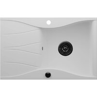 Кухонная мойка Kernau KGS O 6078 1B1D Pure White - Превью изображения №4 — Интернет-магазин Your Sale