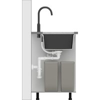 Кухонная мойка Quadron HCQL5646U7-BLM_I - Превью изображения №5 — Интернет-магазин Your Sale