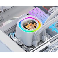 Система жидкостного охлаждения для процессора ID-Cooling FX360 LCD White - Превью изображения №9 — Интернет-магазин Your Sale