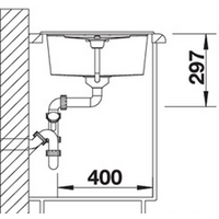 Blanco Metra 45 S 525914 (черный) Image #3