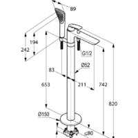 Kludi Balance 525900575 (хром) Image #5