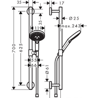 Hansgrohe Raindance Select S 26320000 (хром) Image #9