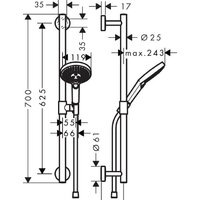 Hansgrohe Raindance Select S 26320000 (хром) Image #9