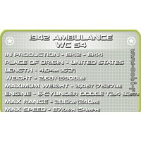 Cobi World War II 2257 1942 Ambulance WC-54 Image #3