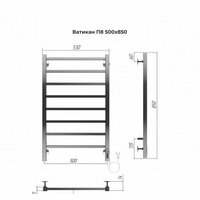 TERMINUS Ватикан П8 500x850 электро Image #3